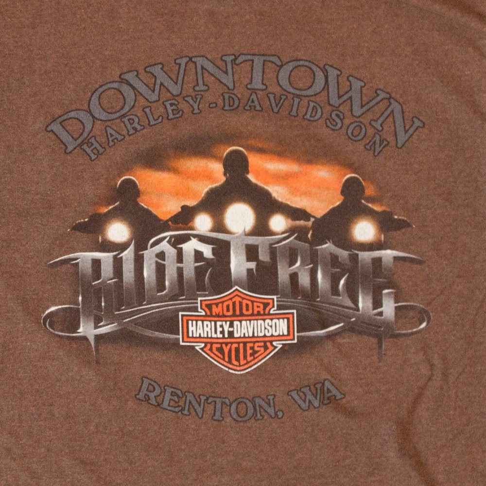 Harley Davidson Ride Free Pocket Tee